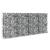 Perete gabion cu capace, 200x20x85 cm, oțel galvanizat GartenMobel Dekor