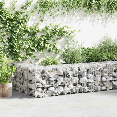 Perete gabion cu capace, 900 x 50 x 50 cm, oțel galvanizat GartenMobel Dekor