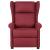 Fotoliu rabatabil, roșu vin, material textil GartenMobel Dekor