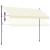Copertină retractabilă, crem, 350x150 cm, țesătură și oțel GartenMobel Dekor