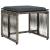 Set mobilier de grădină cu perne, 7 piese, gri, poliratan GartenMobel Dekor