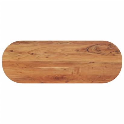 Blat de masă oval, 110x40x2,5 cm, lemn masiv de acacia GartenMobel Dekor