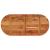 Blat de masă oval, 110x50x2,5 cm, lemn masiv de acacia GartenMobel Dekor