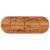 Blat de masă oval, 140x50x2,5 cm, lemn masiv de acacia GartenMobel Dekor