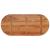 Blat de masă oval, 90x40x3,8 cm, lemn masiv de acacia GartenMobel Dekor