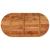 Blat de masă oval, 100x50x3,8 cm, lemn masiv de acacia GartenMobel Dekor