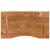 Blat de birou 80x50x2,5 cm dreptunghiular lemn masiv de acacia GartenMobel Dekor