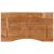 Blat de birou 100x50x2,5 cm dreptunghiular lemn masiv de acacia GartenMobel Dekor