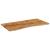 Blat birou cu decupaj curbat 120x50x2,5cm lemn masiv mango brut GartenMobel Dekor