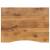 Blat birou cu decupaj curbat 100x80x2,5cm lemn masiv mango brut GartenMobel Dekor