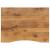 Blat birou cu decupaj curbat 110x80x2,5cm lemn masiv mango brut GartenMobel Dekor