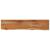 Raft perete 100x20x2,5cm dreptunghiular lemn acacia margine vie GartenMobel Dekor