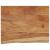 Raft perete 40x30x2,5 cm dreptunghiular lemn acacia margine vie GartenMobel Dekor