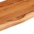 Raft perete 100x30x2,5cm dreptunghiular lemn acacia margine vie GartenMobel Dekor