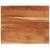 Blat birou 90x80x2,5 cm dreptunghiular lemn acacia margine vie GartenMobel Dekor