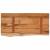 Raft perete 40x20x3,8 cm dreptunghiular lemn acacia margine vie GartenMobel Dekor