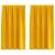 Perdele opace 2 pcs Galben muștar 140 x 140 cm Catifea GartenMobel Dekor