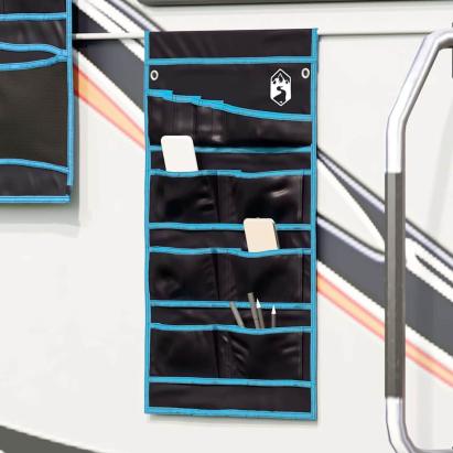 Pungă de stocare Negru și Albastru 63,5 x 40 cm oxford GartenMobel Dekor