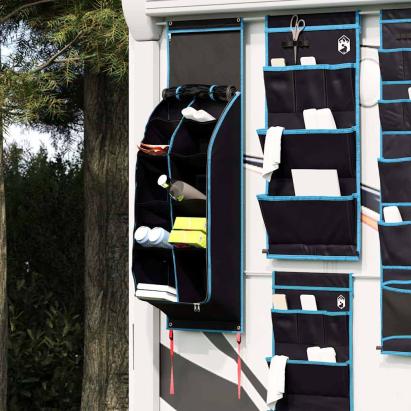 Pungă de stocare Negru și Albastru 140 x 43 cm oxford GartenMobel Dekor