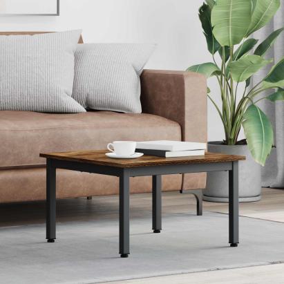 Masă de cafea Stejar fumuriu 60 x 60 x 36 cm Lemn compozit GartenMobel Dekor