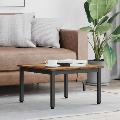 Masă de cafea Lemn vechi 60 x 60 x 36 cm Lemn compozit GartenMobel Dekor