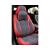Huse scaune auto universale fractionate 9D Premium fata si spate rosu  gri antracit Cod: HNG1407-7 Automotive TrustedCars