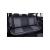 Huse scaune auto universale fractionate 9D Premium fata si spate negru gri antracit cusaturi gri Cod: HNG1407-4 Automotive TrustedCars
