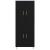 Bufet Stejar Negru 69,5 x 34 x 180 cm Lemn compozit GartenMobel Dekor