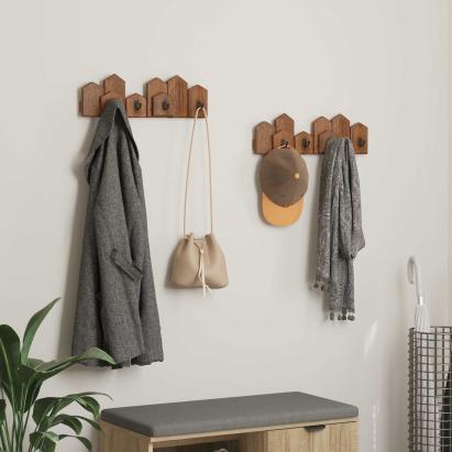 Umeraș Maro 48 x 8 x 15 cm Lemn masiv de mahon GartenMobel Dekor