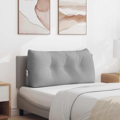 Perna pentru spate Gri nori 100 x 24 x 50 cm țesătură GartenMobel Dekor