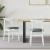 Scaune de dining 2 pcs Alb 42 x 47.5 x 81 cm GartenMobel Dekor