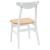 Scaune de dining 2 pcs Alb 42 x 47.5 x 81 cm GartenMobel Dekor
