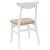 Scaune de dining 2 pcs Alb 42 x 47.5 x 81 cm GartenMobel Dekor