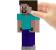 MINECRAFT CRAFT A BLOCK FIGURINA STEVE 8CM SuperHeroes ToysZone