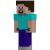 MINECRAFT CRAFT A BLOCK FIGURINA STEVE 8CM SuperHeroes ToysZone