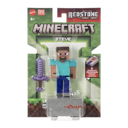 MINECRAFT CRAFT A BLOCK FIGURINA STEVE 8CM SuperHeroes ToysZone