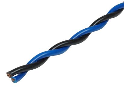 Cablu difuzor răsucit 2x 4,0 mm²x1m Audio System M-Z-TSC 2.5 BK-BL CarStore Technology