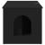 Casa pentru pisici Negru 85 x 55 x 53,5 cm Lemn compozit GartenMobel Dekor