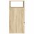 Noptiere, 2 buc., cu sertar, Stejar Sonoma, 25x31x66 cm GartenMobel Dekor