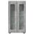 Bufet cu raft Gri din beton 55,5 x 29 x 100 cm Lemn compozit GartenMobel Dekor