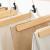 SONGMICS Set de 12 umerase din lemn pentru pantaloni, carlig antiderapant rotativ, 25cm, natural Household NewTrend
