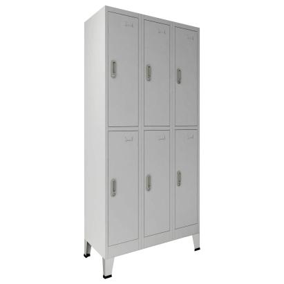 Dulap de locker Gri 45 x 90 x 180 cm GartenMobel Dekor