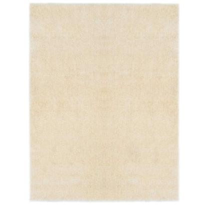 Covor shaggy de zonă Crem 120 x 160 cm Polietilenă GartenMobel Dekor