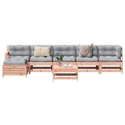 Set mobilier de grădină, 7 piese, lemn masiv douglas GartenMobel Dekor