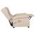 Fotoliu de masaj, crem, material textil GartenMobel Dekor