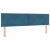 Tăblie cap cu headboard Albastru închis 180 cm Catifea GartenMobel Dekor