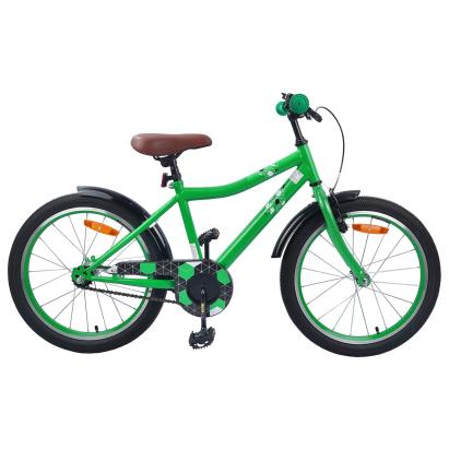 Bicicletă pentru Copii 20 Inci pentru 6-11 ani Verde GartenMobel Dekor