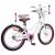 Bicicletă pentru Copii 20 Inci pentru 6-11 ani Alb GartenMobel Dekor