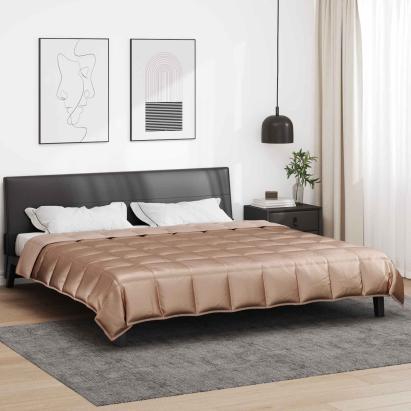 Duvet complet pe tot parcursul anului Auriu 240 x 260 cm GartenMobel Dekor