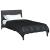 Duvet complet pe tot parcursul anului Negru 200 x 135 cm GartenMobel Dekor
